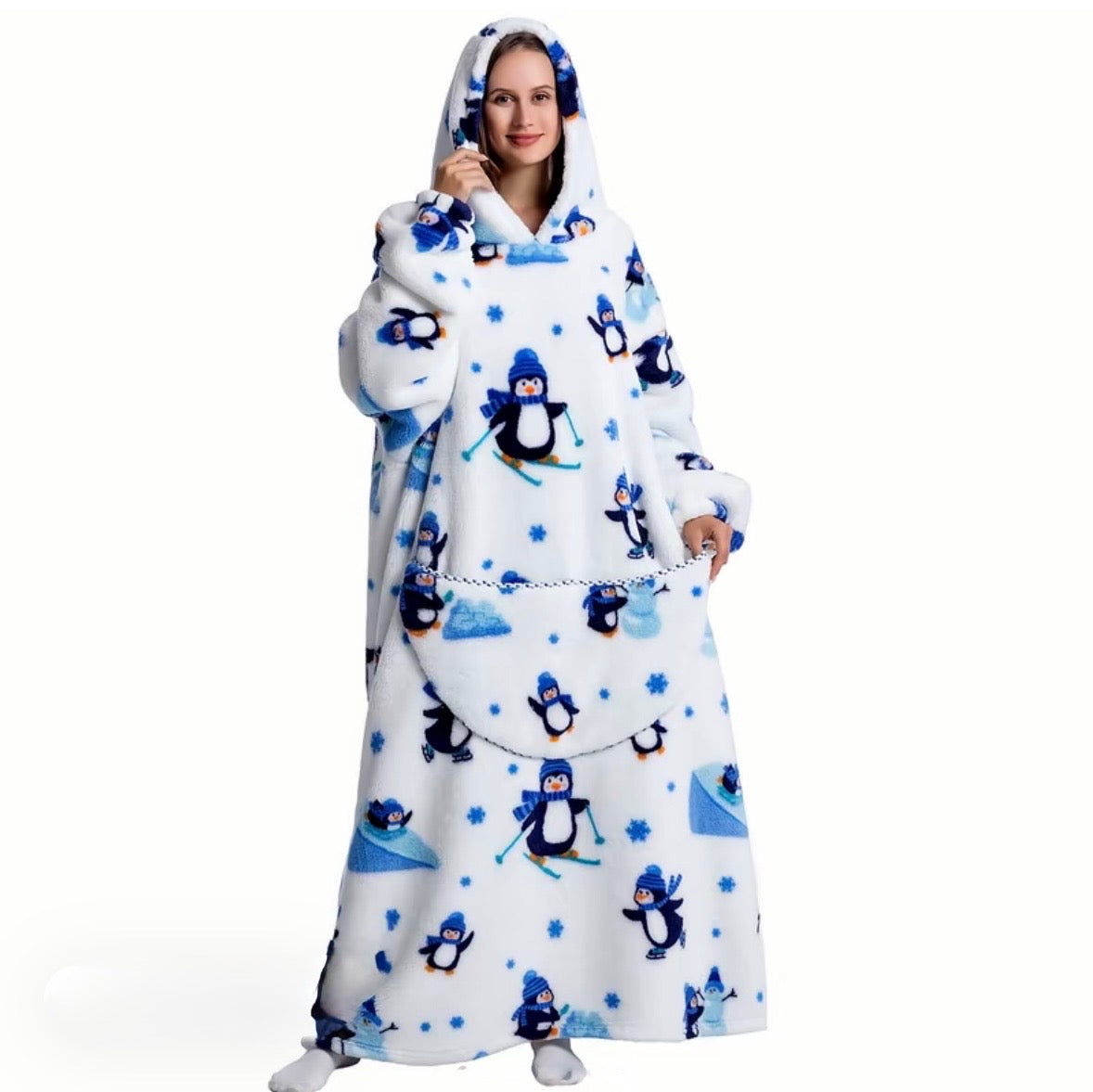 SnugNest Oversized Blanket Hoodie